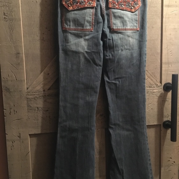NOBO No Boundaries Jeans Jr Size 5; Blue with Embellishments - Picture 11 of 12